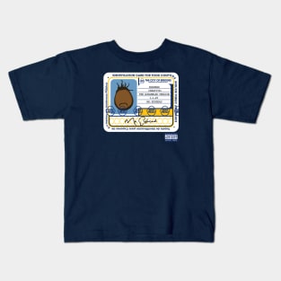 Mr. Egghead Public Assistance Card Kids T-Shirt